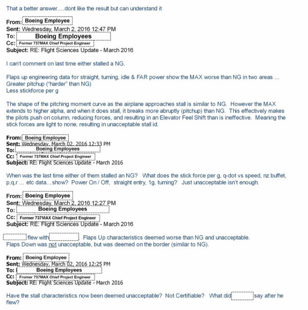 Boeing's MCAS on the 737 Max may not have been needed at all - The Air ...