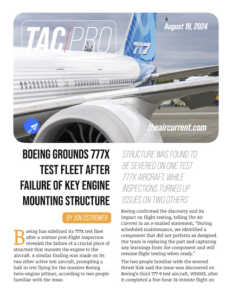 Boeing grounds 777X test fleet after failure of key engine mounting ...